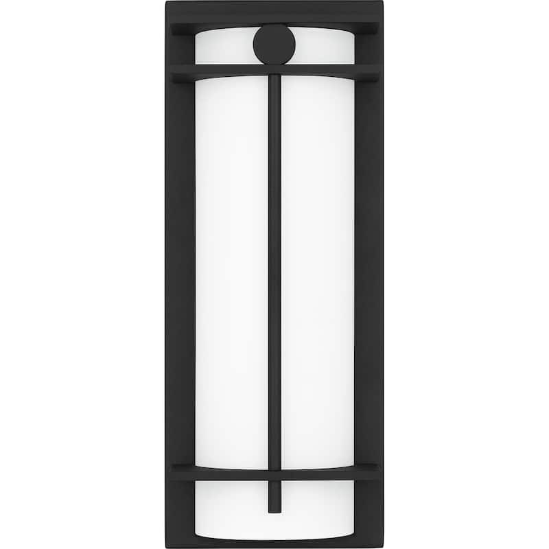 Syndall Outdoor Wall Lantern - Earth Black