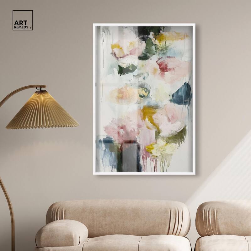 Dripping Colors I Shadowbox by Art Remedy
