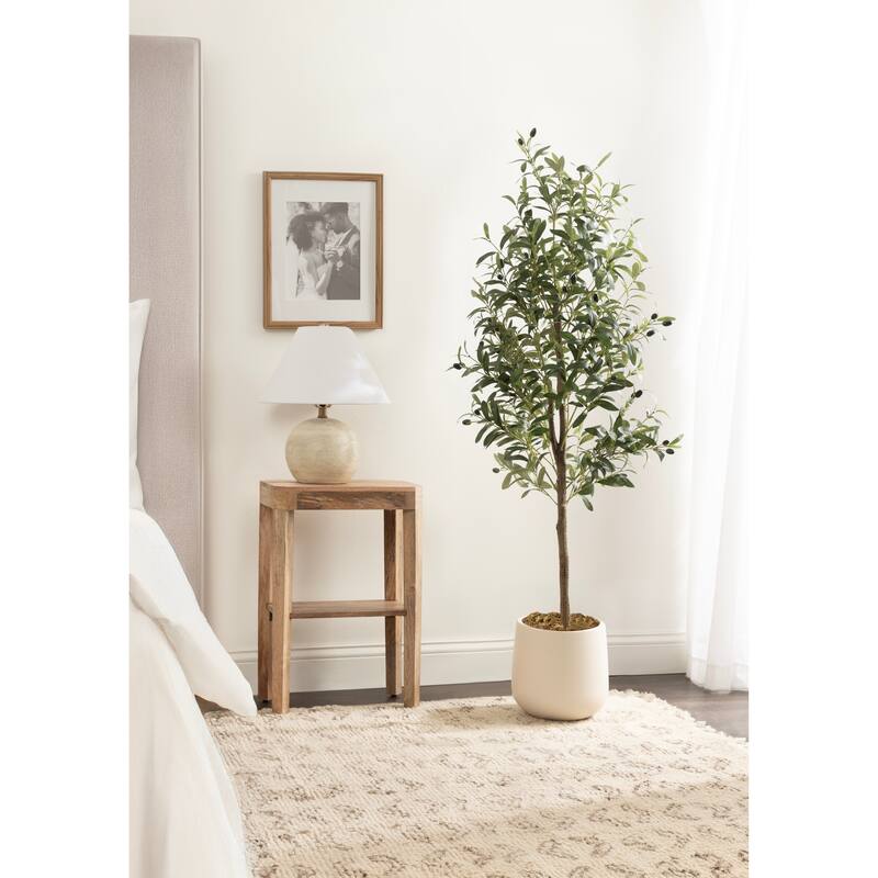 Kate and Laurel Oliveira Faux Olive Tree