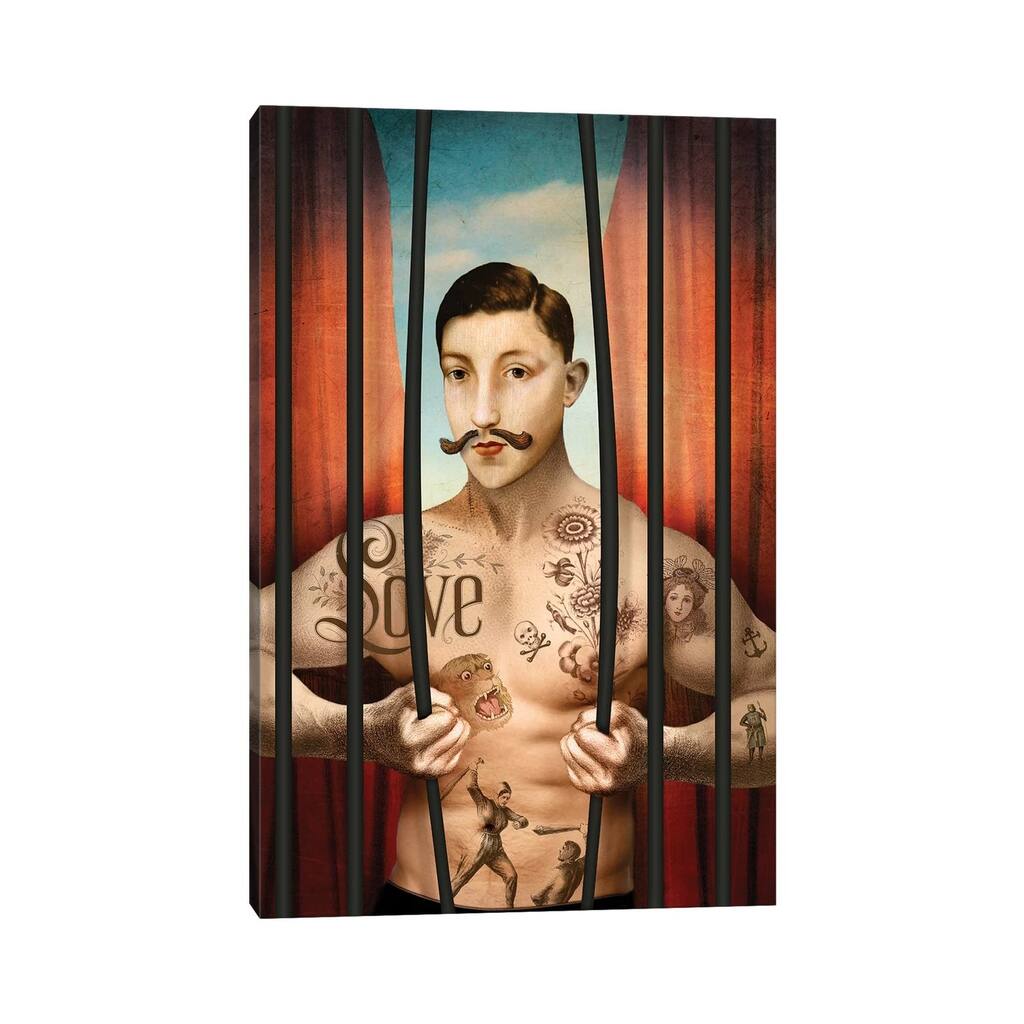 iCanvas "Seven of Wands" by Catrin Welz-Stein Canvas Print