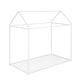 preview thumbnail 7 of 26, Twin Metal House Frame Bed with Floor