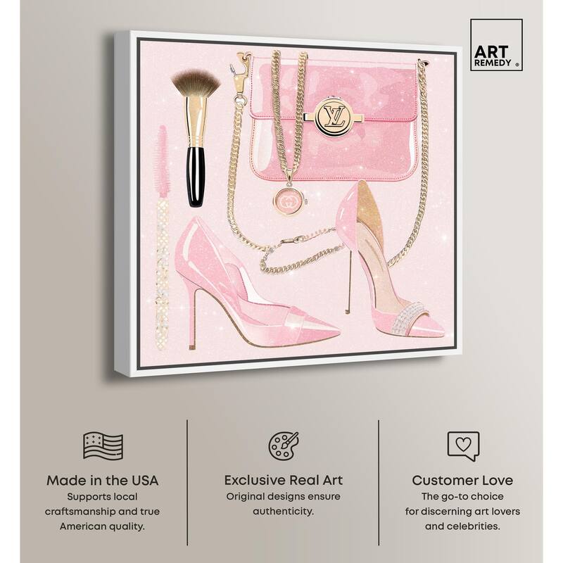 Her Favorite Choices Canvas by Art Remedy