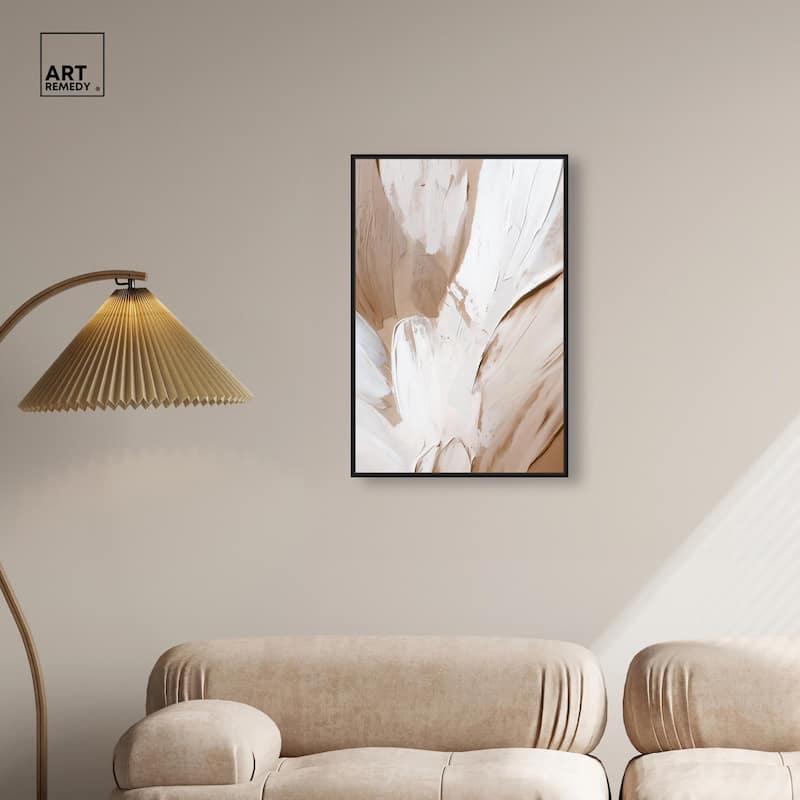 Fawn and Frost Canvas by Art Remedy