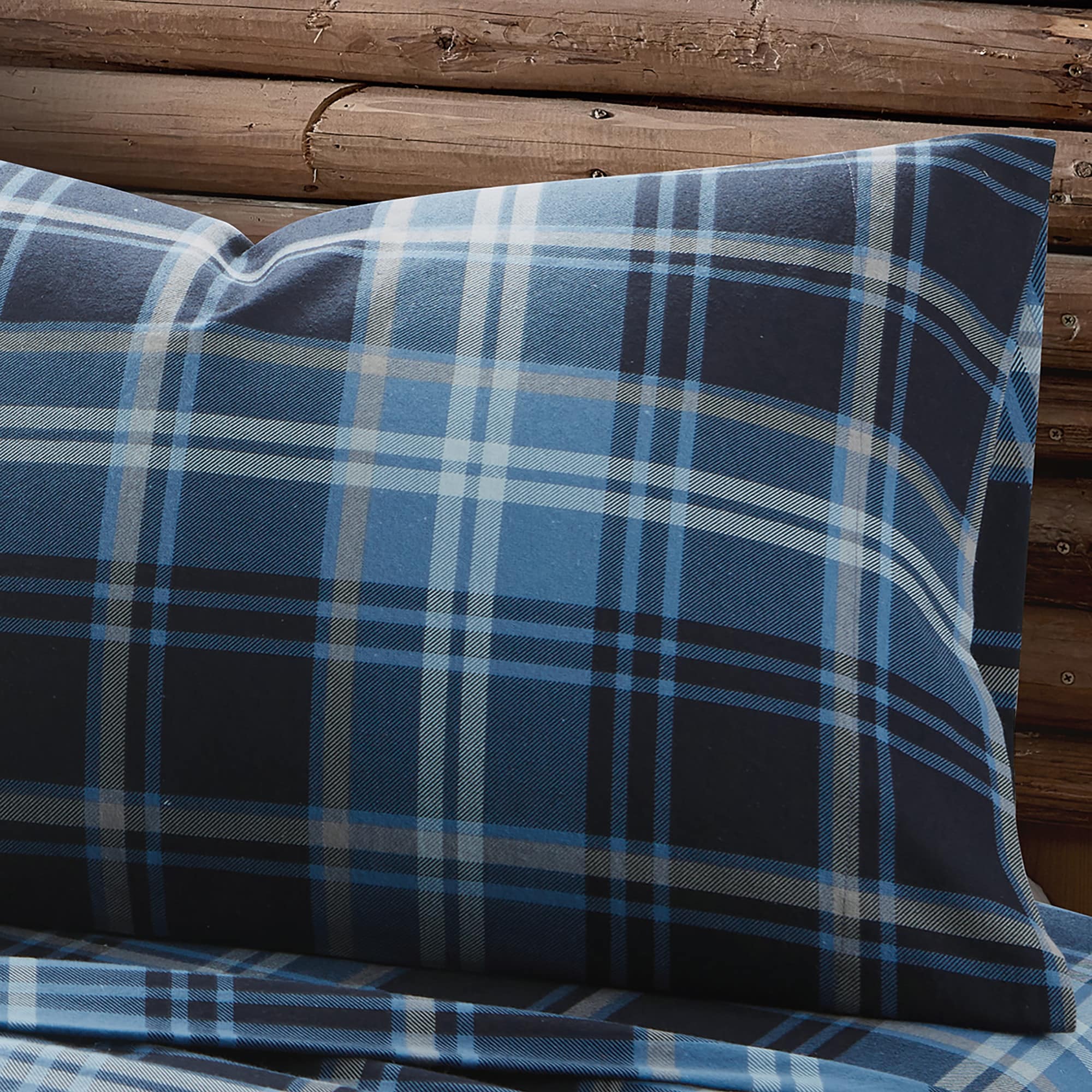 G.H. Bass Co. Heartland Plaid Sheet Set Blue Bed Bath Beyond
