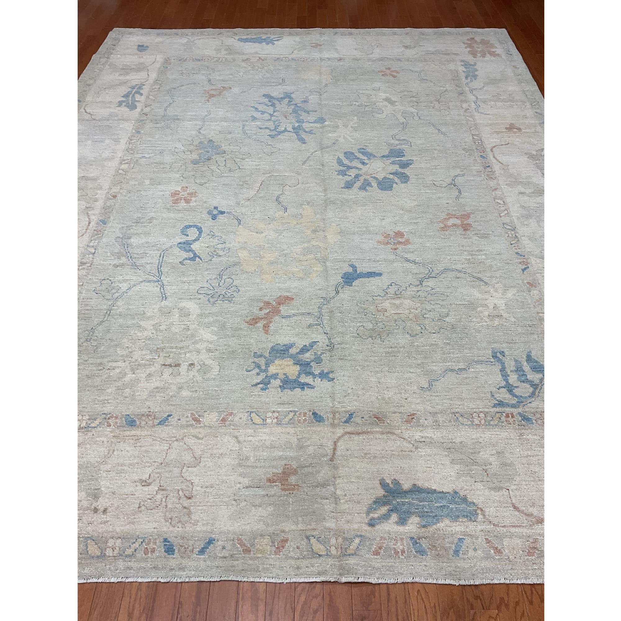 HERAT ORIENTAL Handmade Oushak Wool Rug - 9'3" x 11'10"