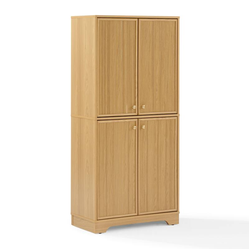 Crosley Naomi Kitchen Storage Pantry - White Oak