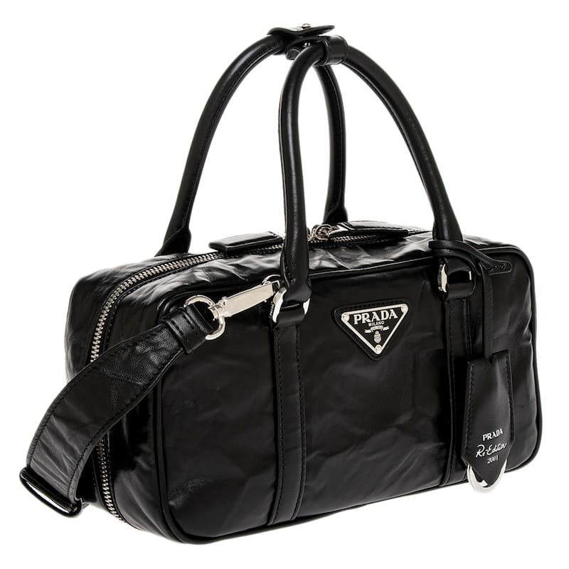 Prada Re-Edition 2001 Leather Shoulder Bag