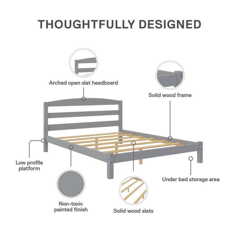 Avenue Greene Mahoe Wood Platform Bed