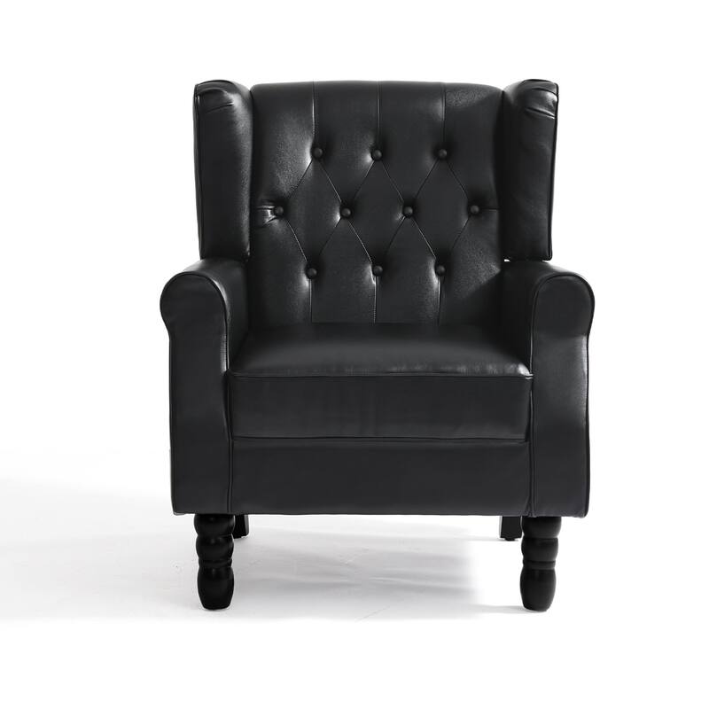 Modern Classic Button Tufted Accent Chair Upholstered Armchair