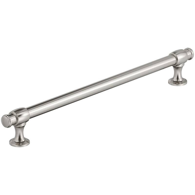 Amerock BP36772 Winsome 10-1/16" Center to Center Bar Cabinet Pull - Satin Nickel