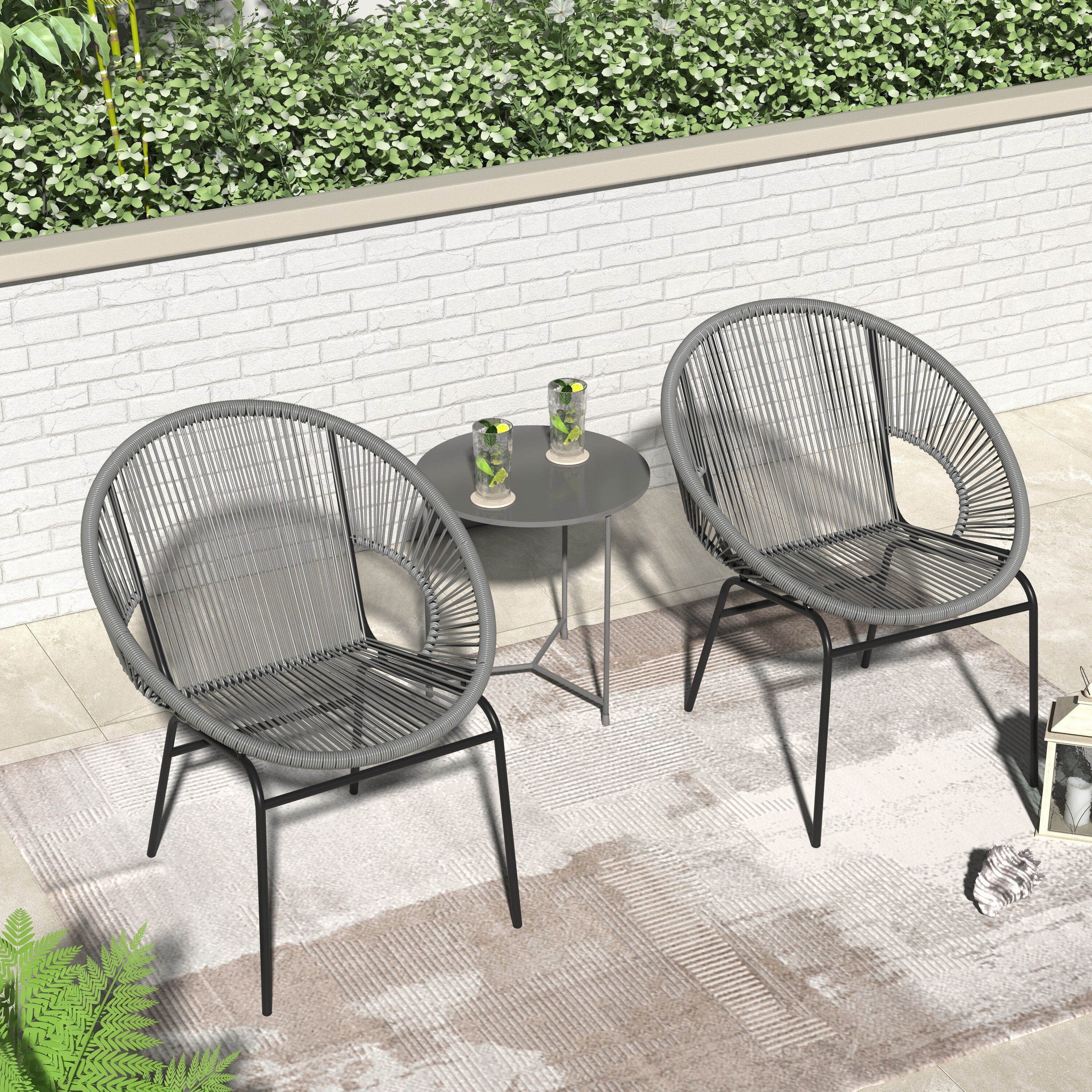 Outdoor string chair hotsell set