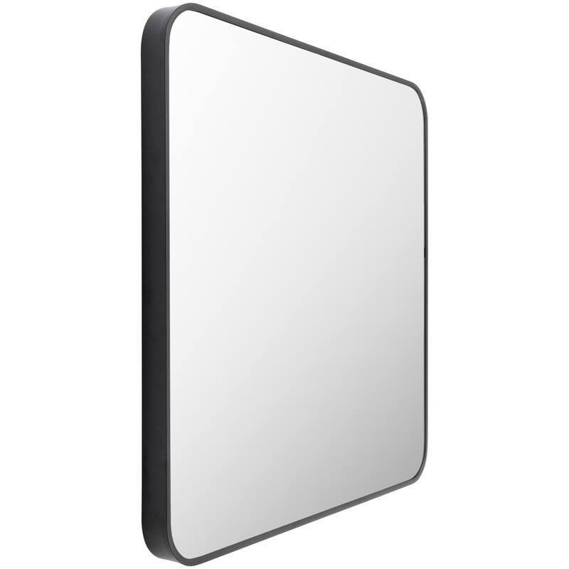 Livabliss Aranya Modern Aluminum Square Accent Mirror