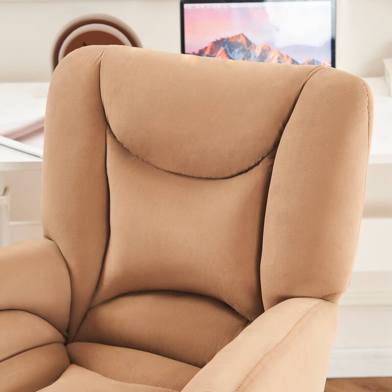 Modern Home Office Adjustable Swivel Task Desk Arm Chair with Wheels