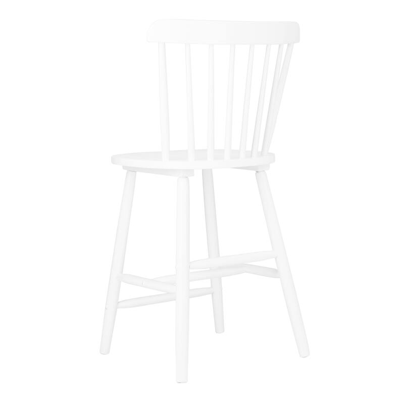 SAFAVIEH Arra 24-inch Spindle Farmhouse Counter Stool (Set of 2) - 19.9" x 20.1" x 43.1" - 20"W x 20"D x 38"H