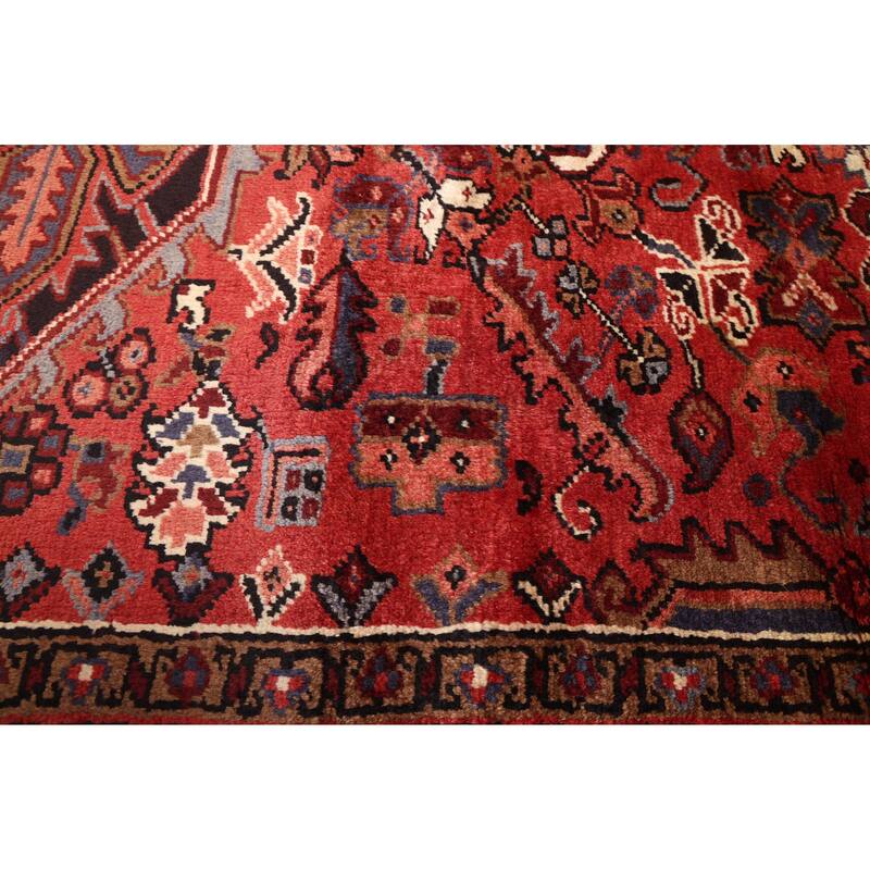 ECARPETGALLERY Hand-knotted Sarabi Red Wool Rug - 8'5 x 10'10
