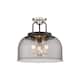 Option Black Satin Nickel / Light Smoke