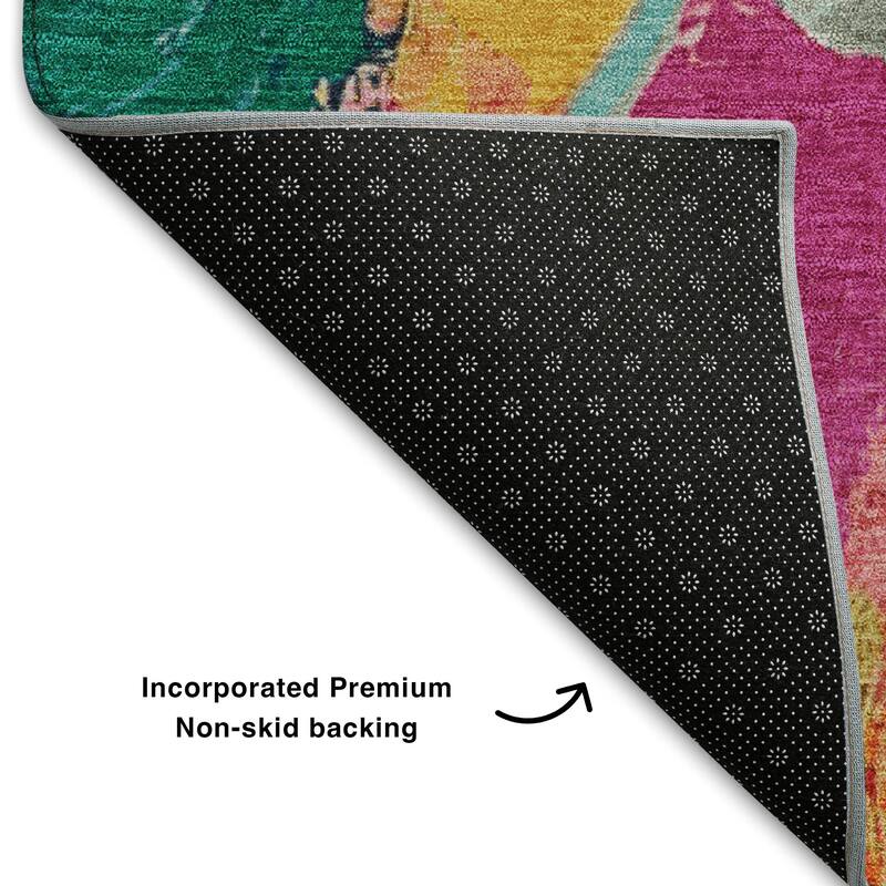 Premium Washable Super Soft Abstract Contemporary Mayfield Rug