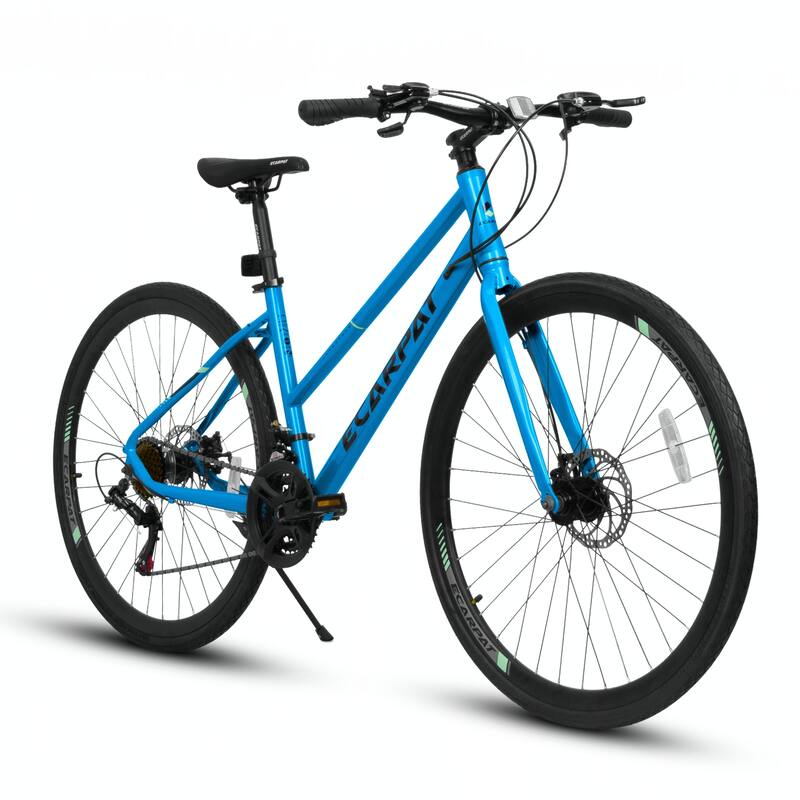 700Cx35 Road Bike with Aluminum Alloy Wheels, 21-Speed Gear System
