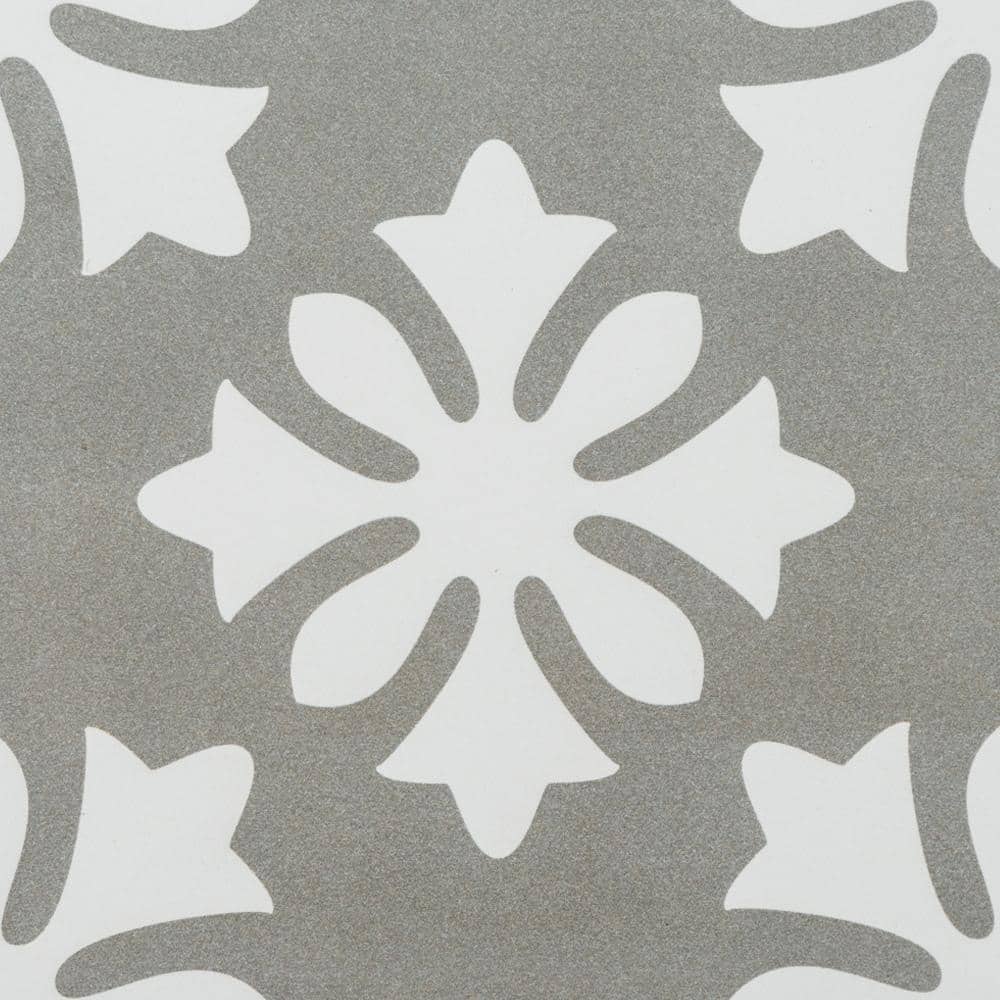 Venice 10x10 Matte Porcelain Encaustic Tile - Floor, Wall & Backsplash