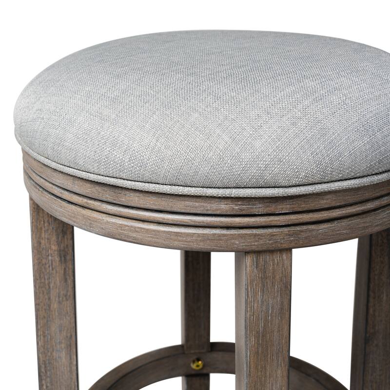 Maven Lane Eva Swivel Kitchen Stool