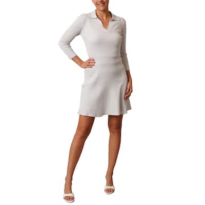 Cyrus Johnny Collar Sweater Dress