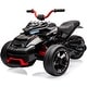 preview thumbnail 18 of 30, 12V Kids Ride On ATV,3 Wheeler Motorcycle，Toy Car with Music Black