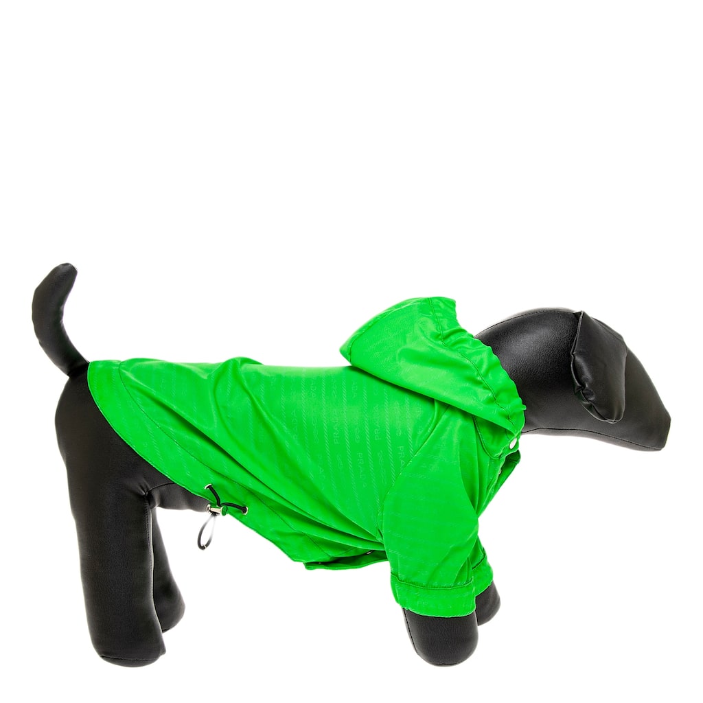 Prada Hooded Dog Raincoat