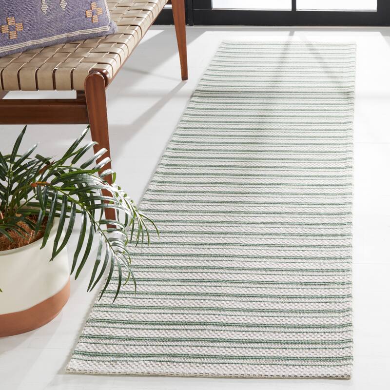 Martha Stewart by SAFAVIEH Unnie Stripe Cotton Rug