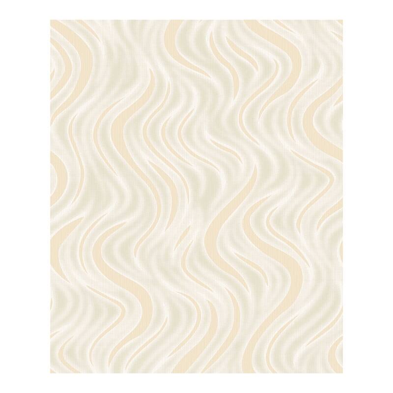 Advantage Roxie Gold Wave Wallpaper - 21 x 396 x 0.025