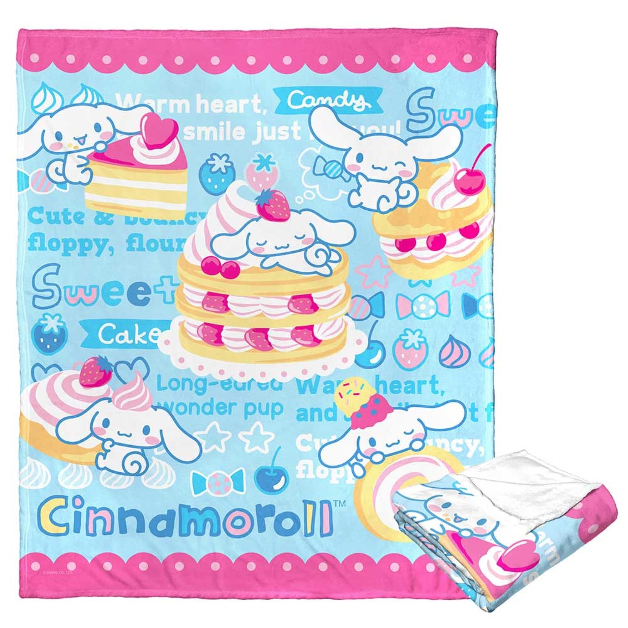 Sanrio Cinnamoroll Silk Touch Throw Blanket