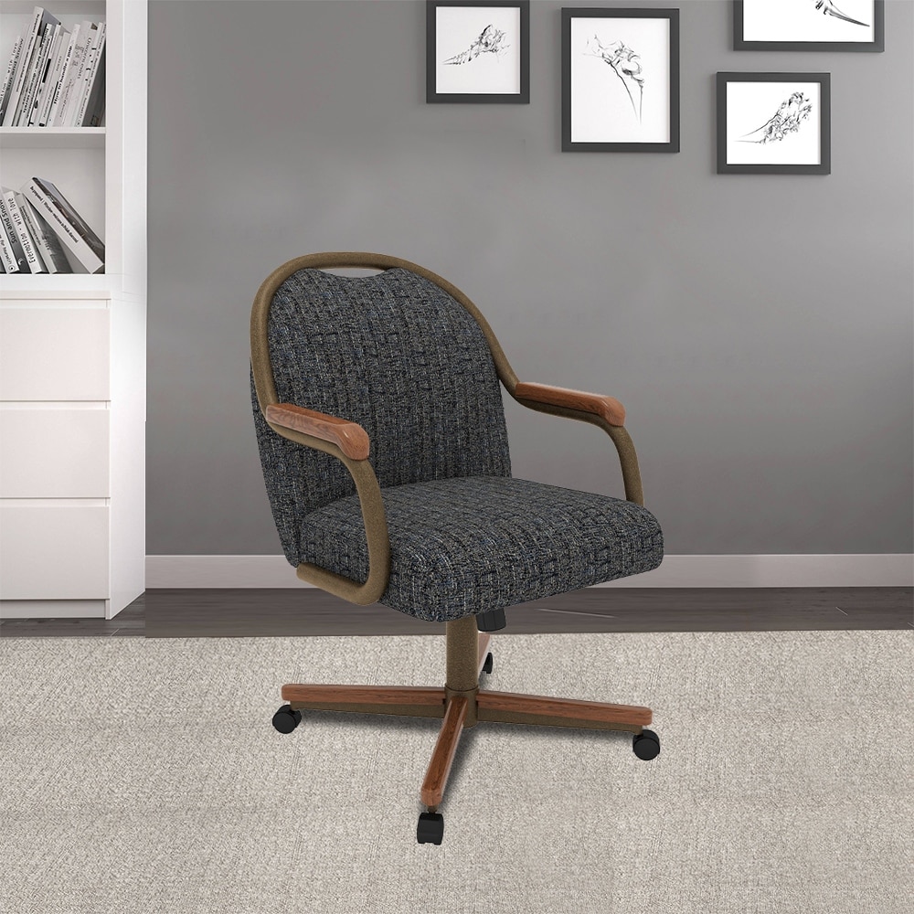 Chromcraft kitchen chairs with casters sales
