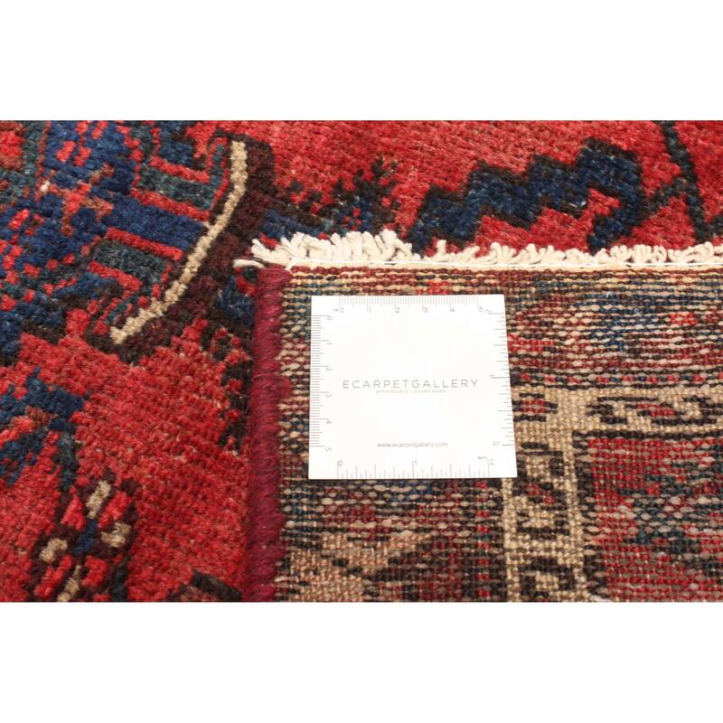 ECARPETGALLERY Hand-knotted Konya Anatolian Red Wool Rug - 3'1 x 6'4