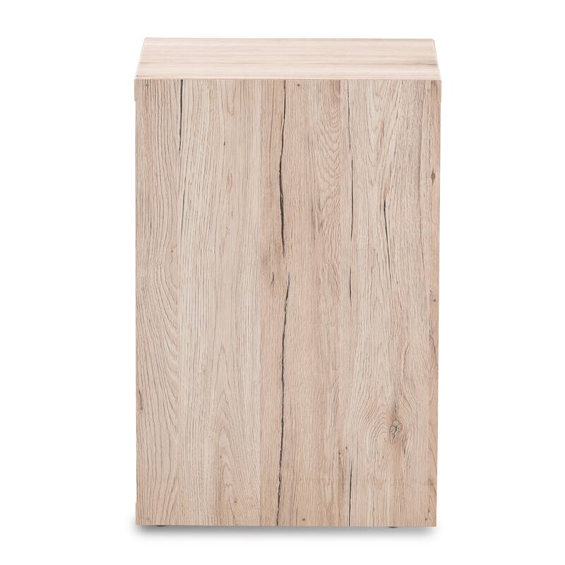 Silver Champagne Nightstand with Mirror Trim and Spacious Drawers - Elegant Bedside Storage