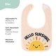 preview thumbnail 2 of 4, The Peanutshell Hello Sunshine 10-Pack Terry Bibs in teal, aqua and navy