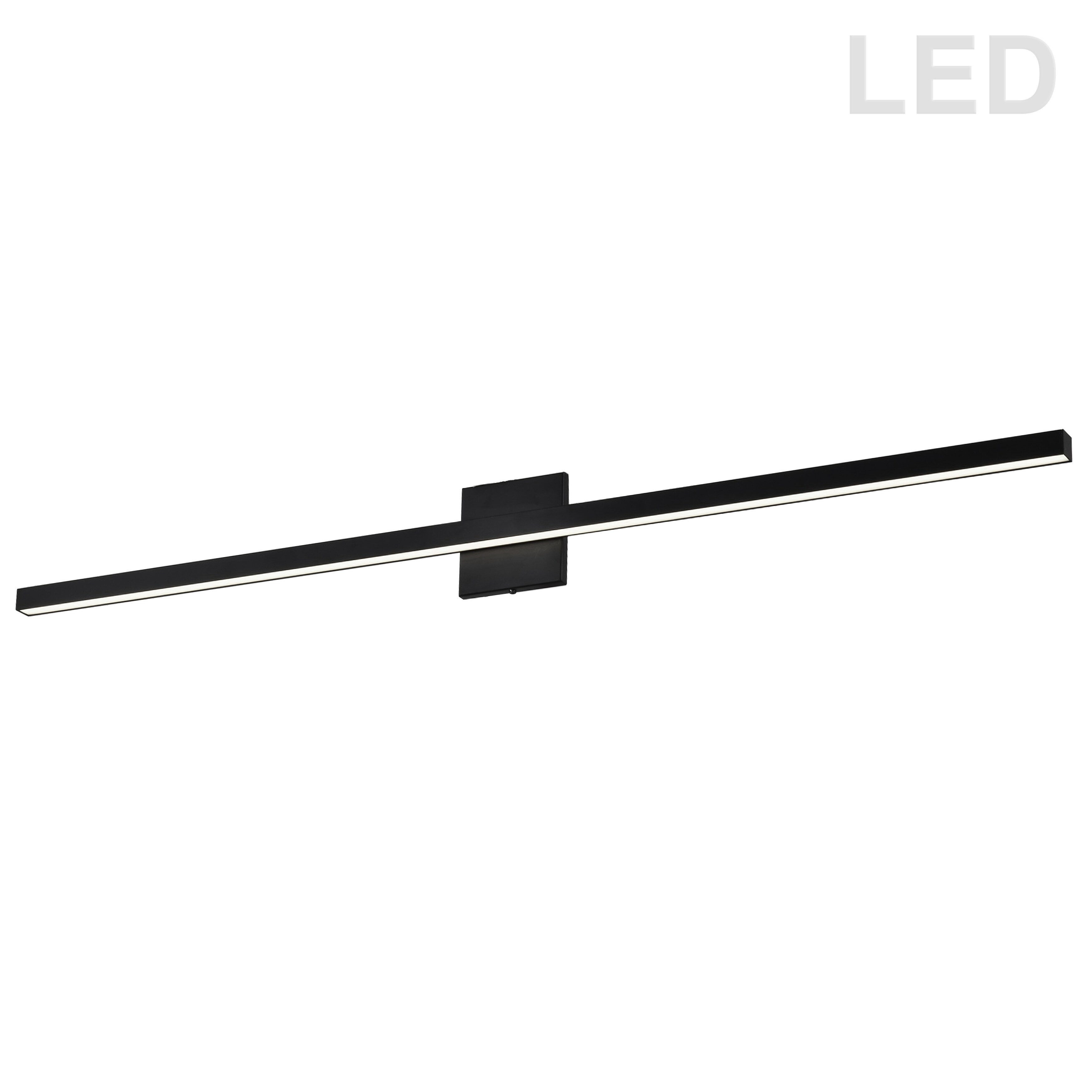Thin vanity shop light bar