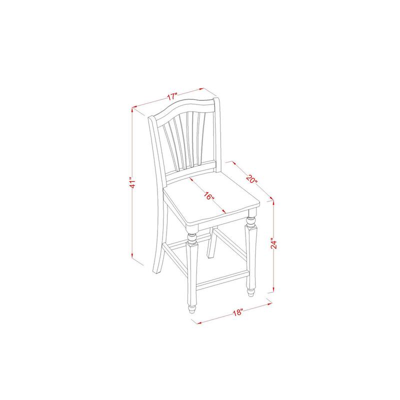 HomeStock 5-Piece Round Black Finish Solid Wood Top Dining table with 4 Chairs with Lattice Back
