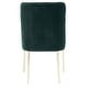 preview thumbnail 79 of 124, SAFAVIEH Couture Nolita Velvet Accent Chair - Mustard / Brass - 28"x23"x35.3" - 28" W x 23" D x 35" H