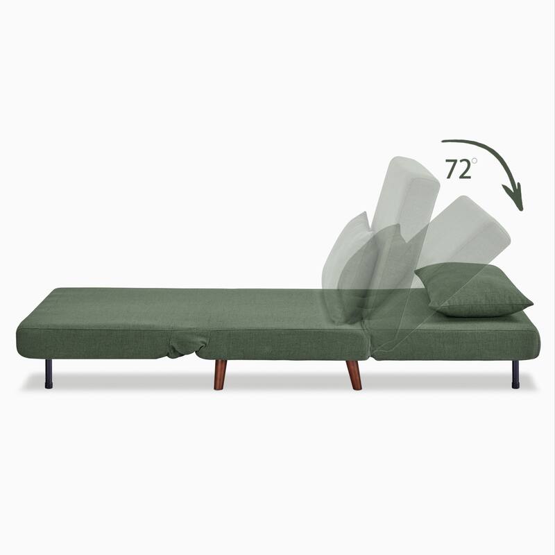 Tustin Upholstered Convertible Lounge/ Sleeper Chair