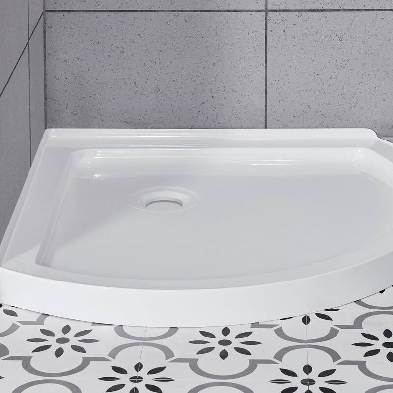 Ove Decors Breeze Shower Kit, Clear Panels, Walls and Base
