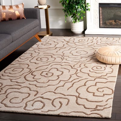 SAFAVIEH Handmade Soho Aloisa Roses N.Z. Wool Rug