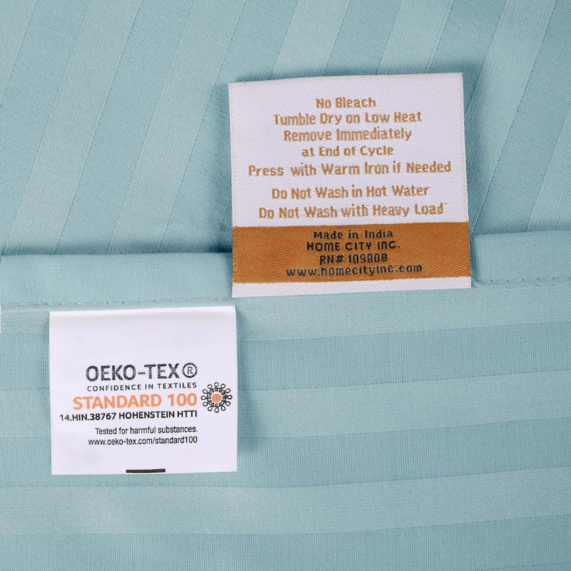 Superior Gyda Deep Pocket 400-Thread Count Striped Egyptian Cotton Sheets