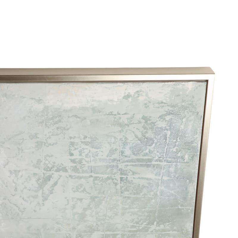 Canvas Wall Art Glam Modern Wood Frame Abstract Design - 60" Green