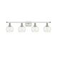 Option Clear / White and Polished Chrome Finish