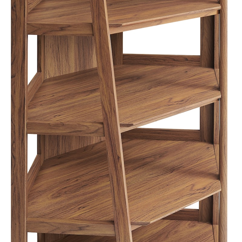 Bixby 71 Inch Corner Bookshelf