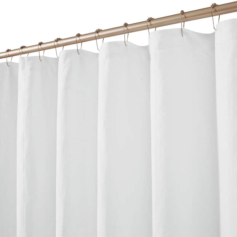 Brooklyn Loom Flax Linen Shower Curtain