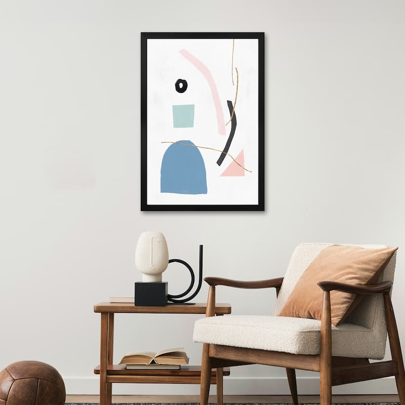 Precision II Blush Version Premium Framed Poster by PI Studio