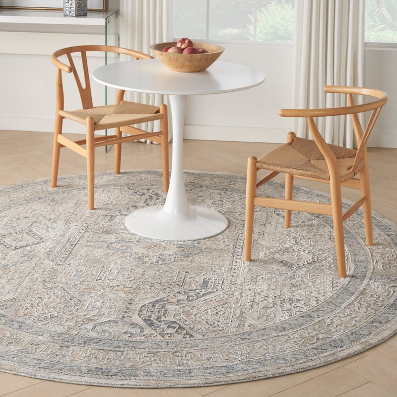 Nourison Nyle Vintage Persian Medallion Boho Area Rug