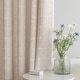 preview thumbnail 8 of 38, No Hook Geometric Tassels Shower Curtain with Snap-in Liner