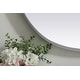 preview thumbnail 7 of 9, Elegant Lighting MR2B3040 Brynn 30" W x 40" H Modern Oval Bathroom
