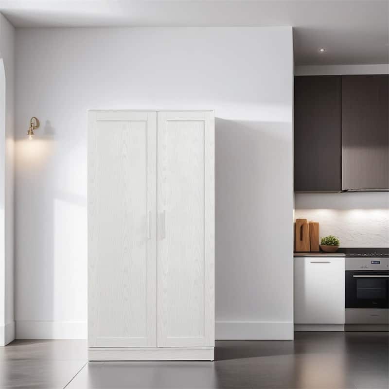 Kitchen Pantry Storage Cabinet,14-Tier Freestanding Kitchen Cupboard